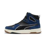 PUMA Rbd Break Mıd Unısex Ayakkabı,Persian Blue-Puma Black-Vapor 44,5