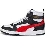 PUMA RBD Game 385839-05 ERKEK Beyaz-Red-Black-Gold Günlük Sneaker Ayakkabı - Renkli