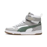 Puma RBD Game Beyaz Okaliptüs Beton Gri Altın Unisex Spor Ayakkabı