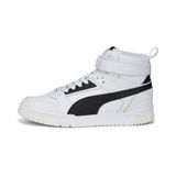 Puma RBD Game Sneakers White Black Team Gold Unisex Yetişkin Spor Ayakkabı