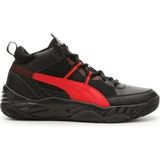 Puma Rebound Future Nextgen Siyah-Kırmızı Basketbol Ayakkabı 45 Numaralı Erkekler İçin Konforlu Tasarım - Siyah - Kırmızı