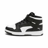 Puma Rebound Joy Layup SL V PS Çocuk Basketbol Ayakkabısı -Beyaz, 32,5, 37048801, Siyah, Unisex Çocuk