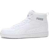 Puma Rebound Joy Unisex Spor Ayakkabı Düz Taban Suni Deri Beyaz Renkli Konforlu Tasarım