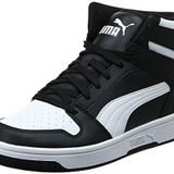Puma Rebound Layup Black White Erkek Ayakkabı