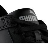 Puma Rebound Layup Low SL Jr Çocuk Spor Ayakkabı Siyah Nefes Alabilir Yapı ve Poliüretan Taban