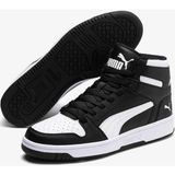 Puma Rebound Layup Sl Erkek Bilekli Günlük Ayakkabı 36957301 Siyah Beyaz - Siyah - Beyaz