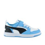 Puma Rebound V6 397419-34 Mavi Çocuk Spor Ayakkabı