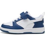 Puma Rebound V6 Lo Ac+Ps Beyaz/mavi Çocuk Ayakkabı / Sneaker - 397419 21 - 001 - Beyaz