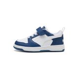 Puma Rebound V6 Lo Ac+Ps Beyaz/Mavi Çocuk Ayakkabı / Sneaker - 397419 21