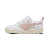 Puma Rebound V6 Low Crafted Flow White Rose Quartz Frosted Ivory Unisex Spor Ayakkabı