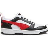 Puma Rebound V6 Low Tdp Erkek Sneaker Ayakkabı Düz Taban Nefes Alabilir Yapı ile Spor ve Günlük Kombin - Beyaz