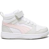 Puma Rebound V6 Mid Ac+ Ps Çocuk Günlük Spor Ayakkabı 39383204 - Beyaz