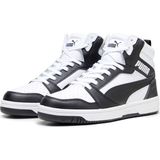 Puma Rebound V6 Puma White-puma Black-shadow Erkek Beyaz Günlük Ayakkabı