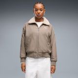Puma Reversible Blouson Kadın Bej Mont (694566-81) - Krem - XS