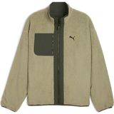 Puma Reversible Sherpa Erkek Kahverengi Ceket 688371.82 - Yeşil