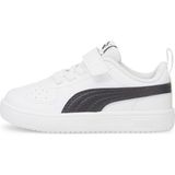 Puma Rickie Ac Inf Beyaz - Siyah Bebek Spor Ayakkabı Kız Çocuk Günlük Kullanıma Uygun