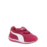 Puma Rio Speed Nylon V 354348 13 Kız Çocuk Spor Ayakkabısı Pembe Beyaz