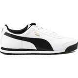 Puma Roma Basic Ayakkabı Suni Deri Beyaz Siyah 44 Numaralı Gün Boyu Rahatlık 353572 - Beyaz - Siyah