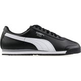 Puma Roma Basic-black-white-puma silver Erkek Spor Ayakkabı - Siyah