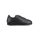 Puma Roma Basic Jr Kadın Siyah Günlük Ayakkabı 354259121, Siyah-Siyah, 37