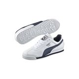 Puma Roma Basic Sneaker Ayakkabı Beyaz Lacivert, 44, TYB35357212080510371, BEYAZ LACİVERT, Erkek