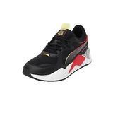 Puma RS-X 3D Sneakers Unisex Yetişkin Spor Ayakkabı, PUMA Black-PUMA Red, 41