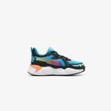 Puma RS-X Hot Wheels 2.0 Çocuk Mavi Spor Ayakkabı, 33, 403400, 01-MAVİ, Unisex Çocuk