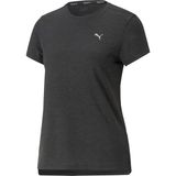 Puma Run Favorıte Heather Ss T Siyah Kadın Kısa Kol T Shirt