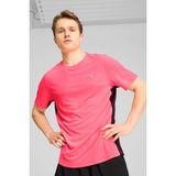 Puma RUN FAVORITE VELOCITY TEE Pembe Erkek Kısa Kol T-Shirt - Pembe