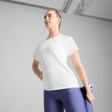 Puma Run Velocity Tri-Blend Kadın Beyaz Koşu T-Shirt