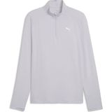 Puma Run Veloty Cldspn 1/4 Zip Erkek Gri Koşu T-Shirt.82 - XL