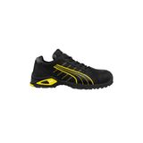 Puma Safety Amsterdam Sarı Siyah Low Alüminyum Burunlu İş Ayakkabısı S3 Src 45 Numara