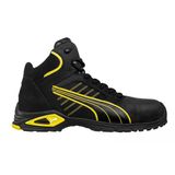 Puma Safety Amsterdam Sarı Siyah Mid Alüminyum Burunlu İş Ayakkabısı S3 Src 45 Numara