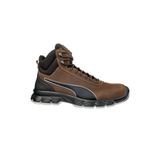 Puma Safety Condor Mid Kahverengi Çelik Burunlu Nubuk Deri İş Ayakkabısı S3 SRC ESD 41 Numara