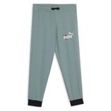 PUMA SANDY ADVENTURES Sweatpants Erkek/Unisex Eşofman Altı, Green Moon, 2-3 YAŞ