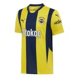 Puma Sarı Fenerbahçe S.K. Forma 24-25 İç Saha Çubuklu Forma