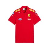 PUMA Scuderia Ferrari F1 2026 Erkek Takım Hypercar Polo Tişört - Kırmızı, Kırmızı, M