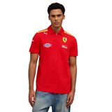 PUMA Scuderia Ferrari F1 2026 Erkek Takım Hypercar Polo Tişört - Kırmızı