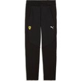 Puma Scuderıa Ferrarı Genç Pantolon Erkekler İçin Havlu Kumaş 7 - 8 Yaş Standart Kesim - Siyah Renk