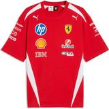 Puma Scuderıa Ferrarı Hp Replıca Drıvers Unısex Tişört - XL - Puma Red