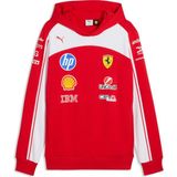 Puma Scuderıa Ferrarı Hp Replıca Unısex Kapüşonlu Sweatshırt - Puma Red - XL