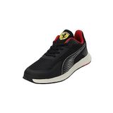 Puma Scuderia Ferrari Ionic Speed Driving Shoes Black Warm White Unisex Yetişkin Spor Ayakkabı