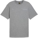 Puma Scuderıa Ferrarı Lıfestyle Erkek Tişört - 2XL - Medium Gray Heather