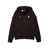 PUMA Scuderıa Ferrarı Premıum Erkek Geniş Kesim Kapüşonlu Sweatshırt,Puma Black L