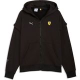 PUMA Scuderıa Ferrarı Premıum Erkek Geniş Kesim Kapüşonlu Sweatshırt,Puma Black Xl