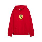Puma SCUDERIA FERRARI SHIELD Kapüşonlu SWEATSHIRT, 2XL, TYCEAB53FAFB9807A5FCD0400, Rosso Corsa, erkek