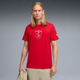 Puma Scuderia Ferrari Tonal Shield Erkek Kırmızı Tişört (635311-02)
