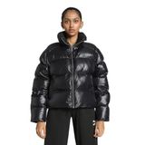 Puma Shiny Puffer Waterproof Kadın Siyah Mont