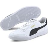 Puma Shuffle A Bağcıklı Sneaker Erkek Günlük Ayakkabı Beyaz-Siyah - 30966803 - 001-Beyaz