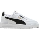 Puma Shuffle Downtown Unisex Beyaz Sneaker Ayakkabı 40259602 - Siyah